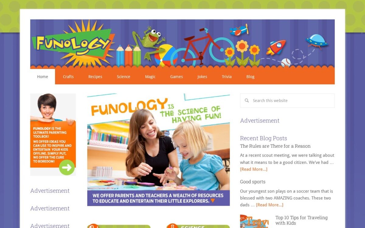 Funology – Fun Activities, Games & Projects for Kids