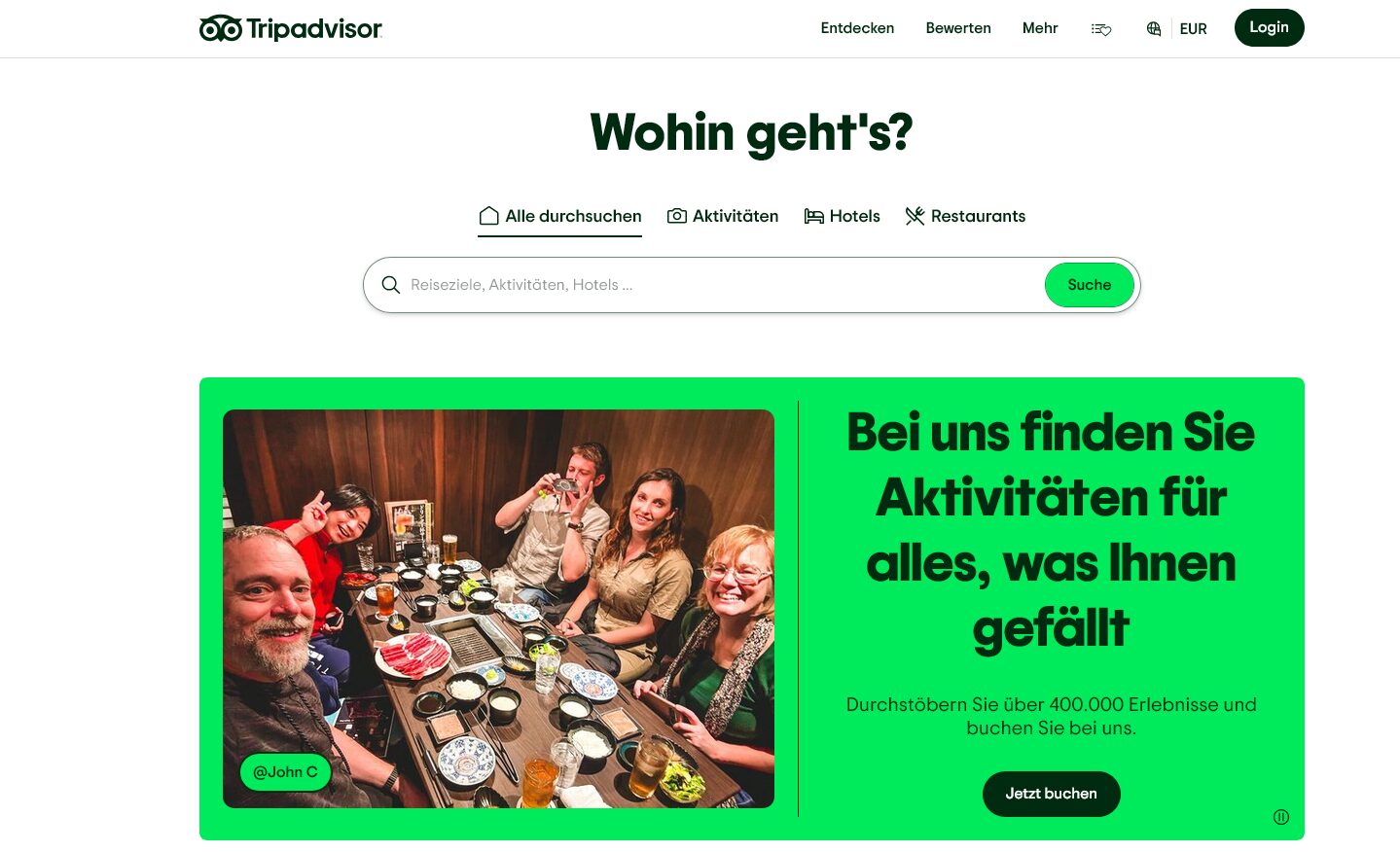 Tripadvisor Österreich – Reisen, Hotels & Erlebnisse