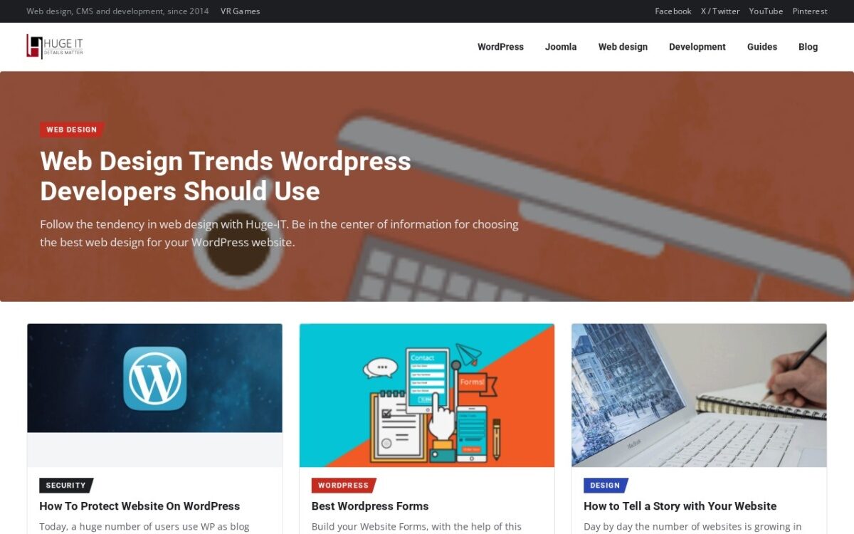 Huge-IT – WordPress, Joomla & Web Development