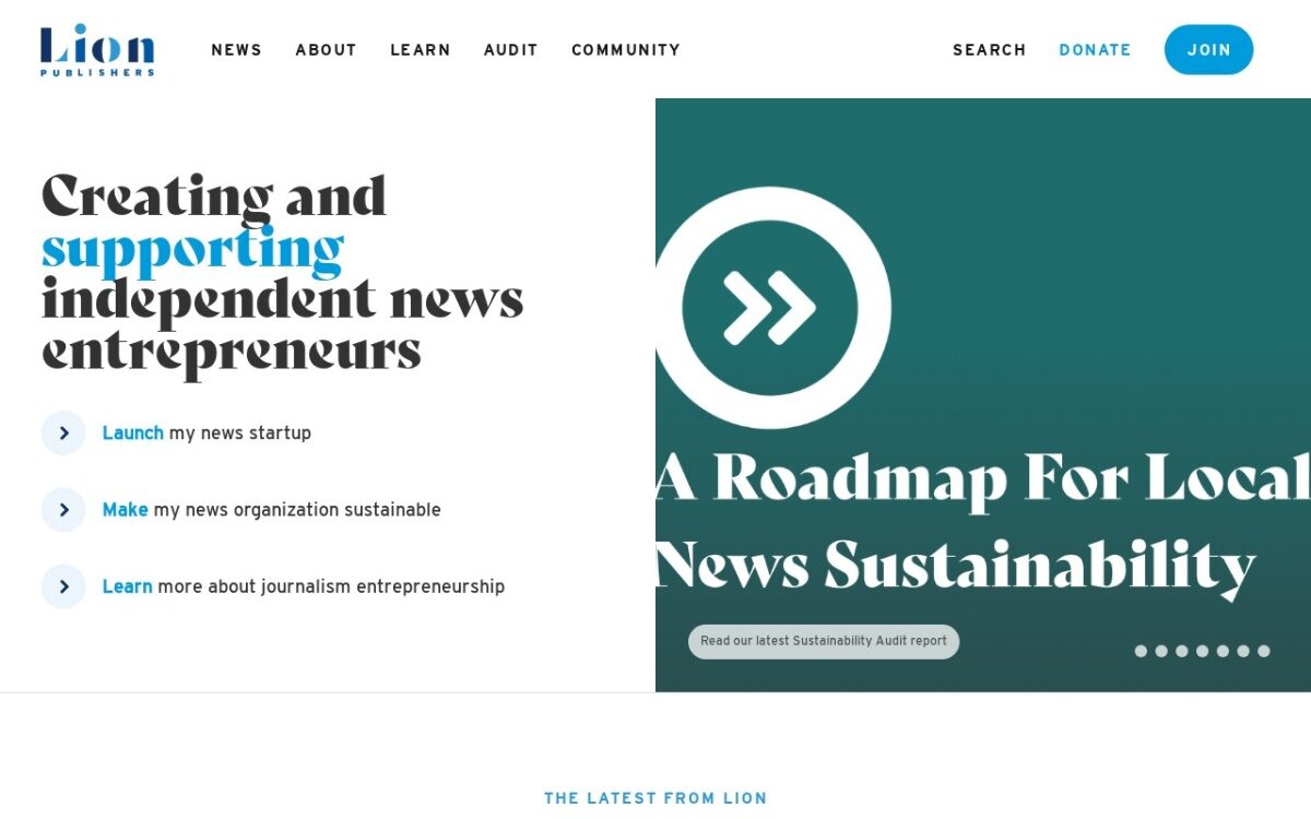 LION Publishers – Supporting Independent News Publishers