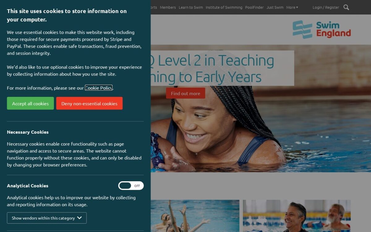 Swim England – Swimming & Aquatic Sports