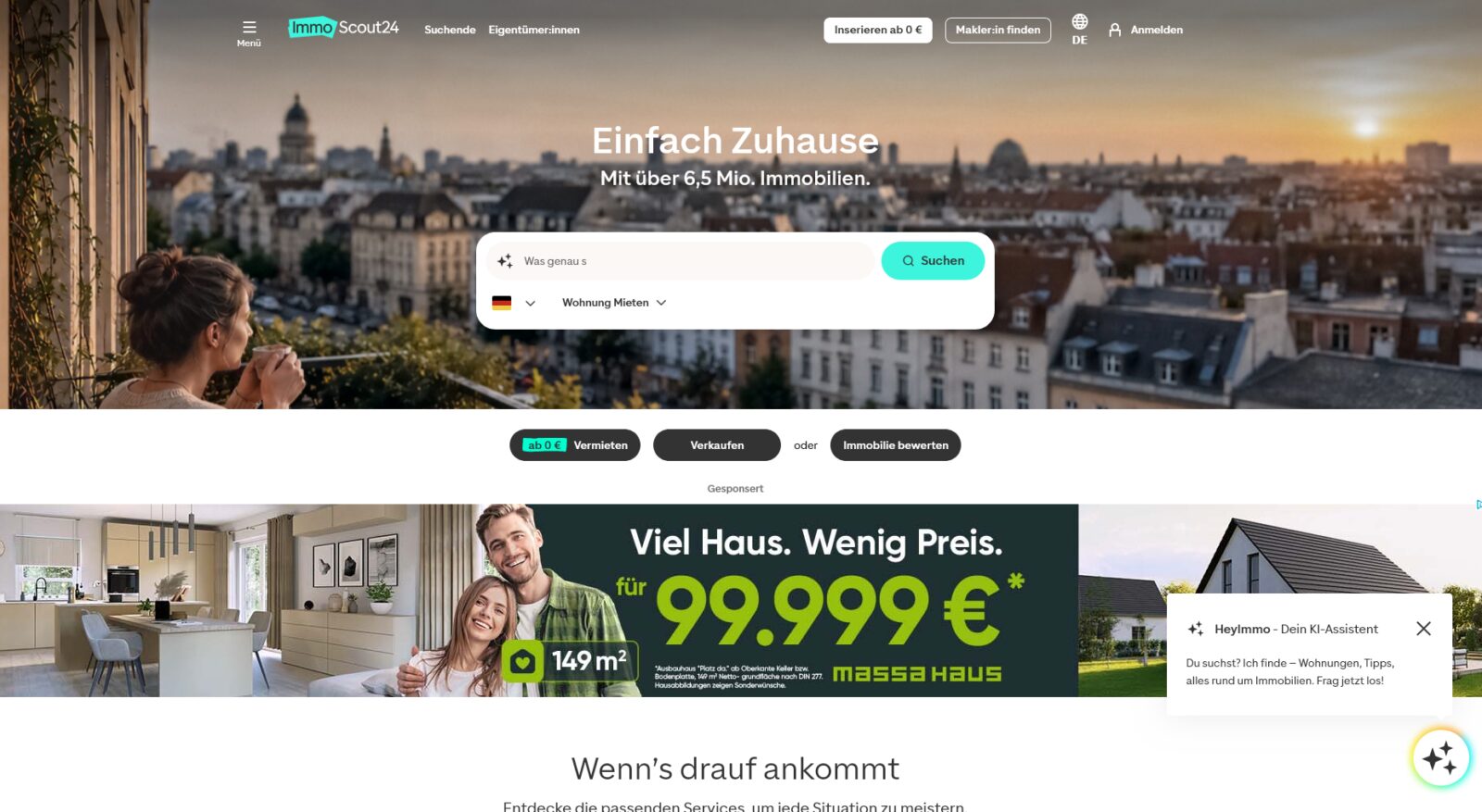 ImmoScout24 – Immobilien kaufen, mieten & verkaufen