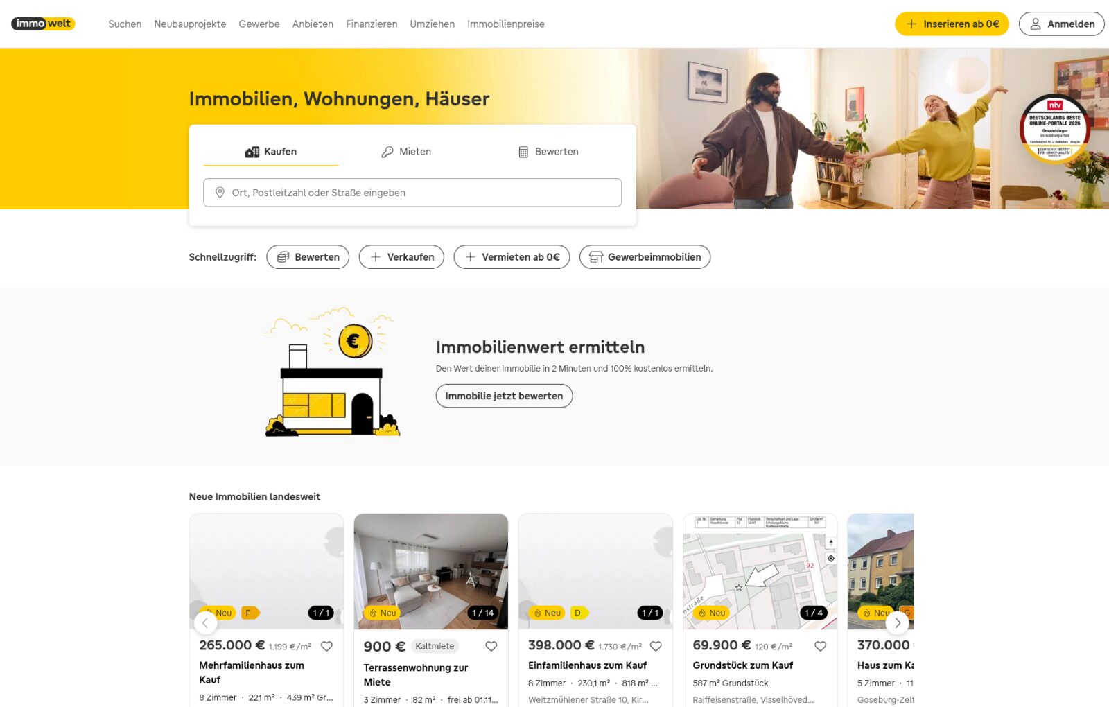 immowelt – Immobilien kaufen, mieten & verkaufen