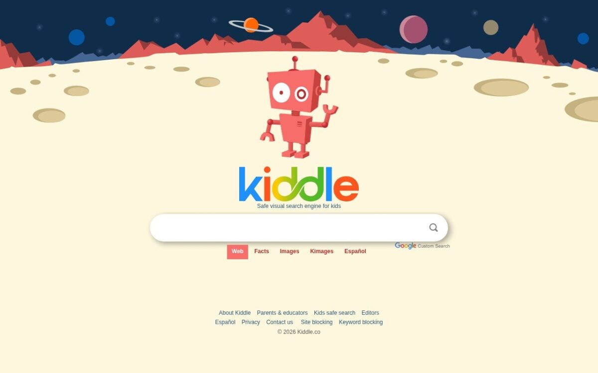 Kiddle – Safe Visual Search Engine & Encyclopedia for Kids