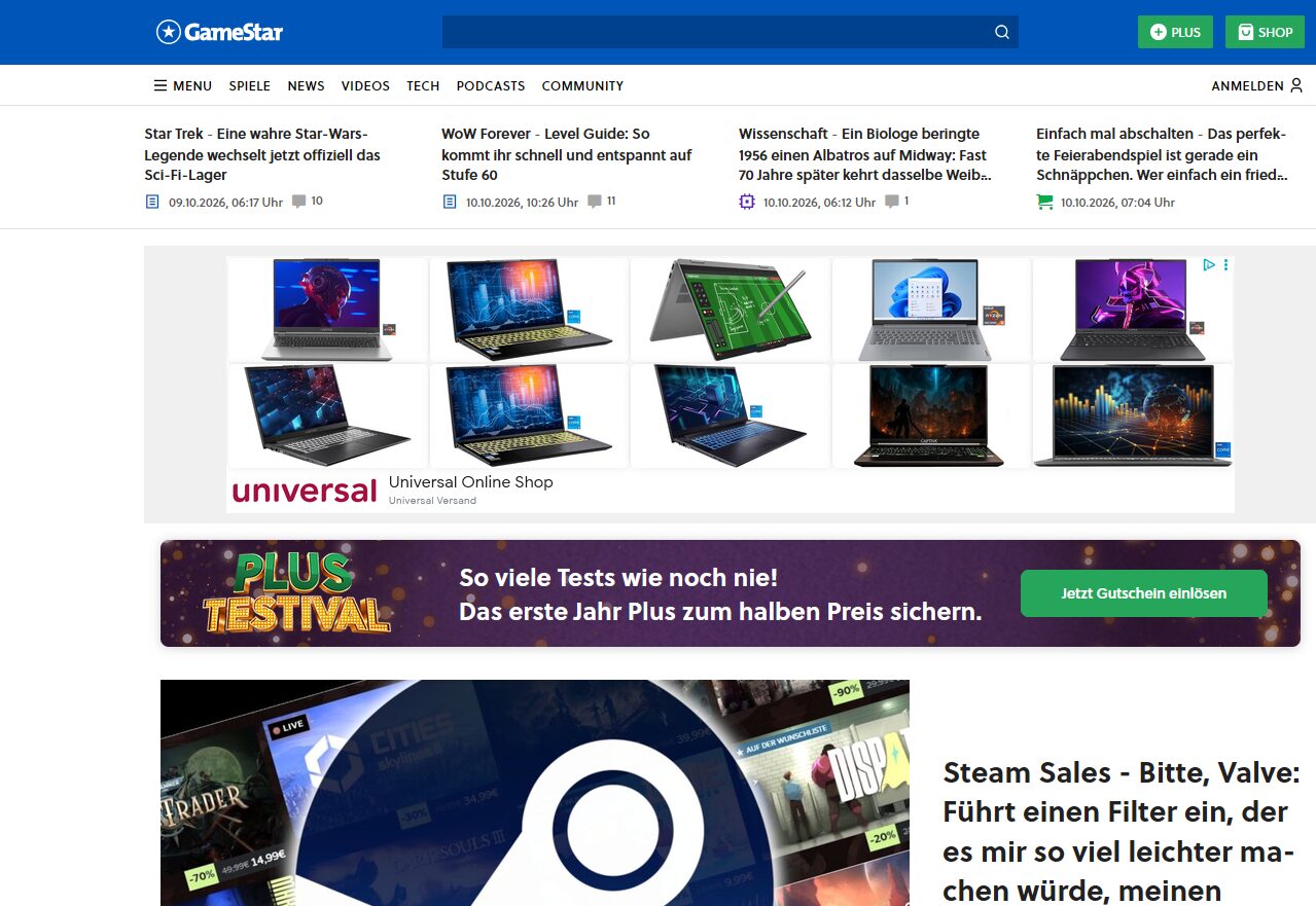 GameStar – PC-Spiele, Gaming-News, Tests & Guides