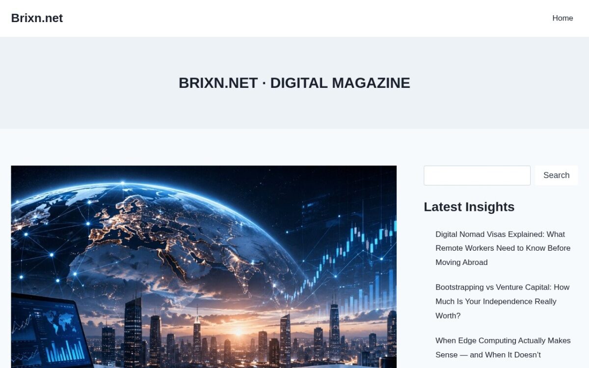 Website about Technology & Digital