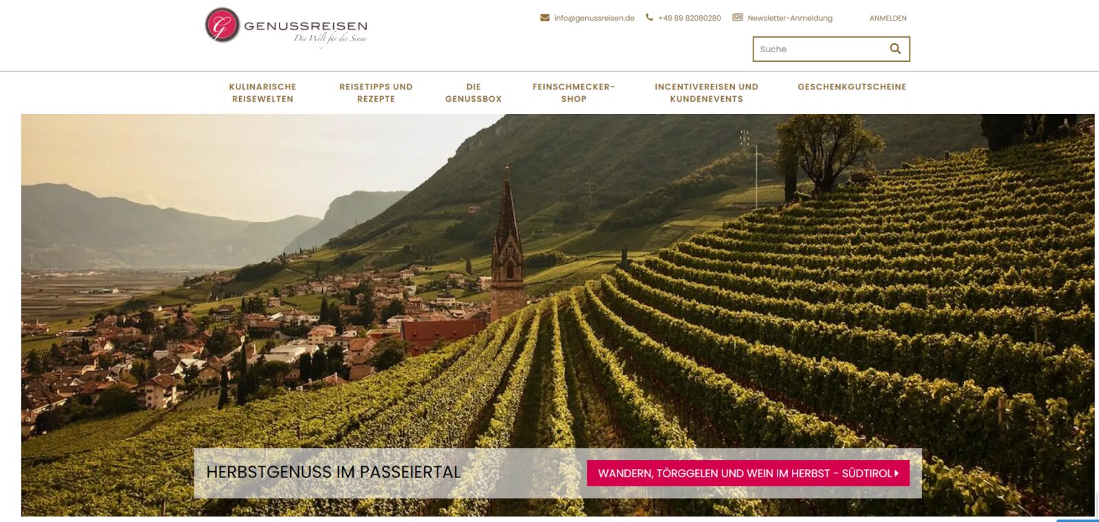 Genussreisen – Kulinarische Reisen, Wein & Genuss