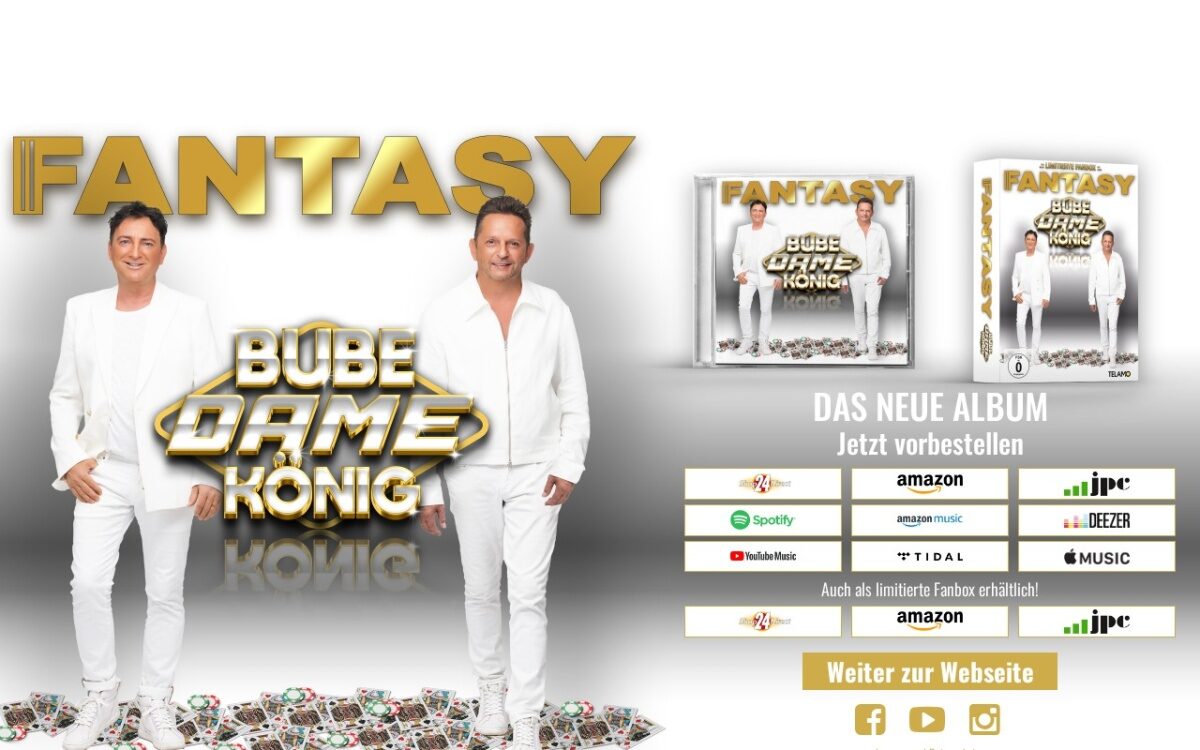 Website zum Thema Künstler & Bands