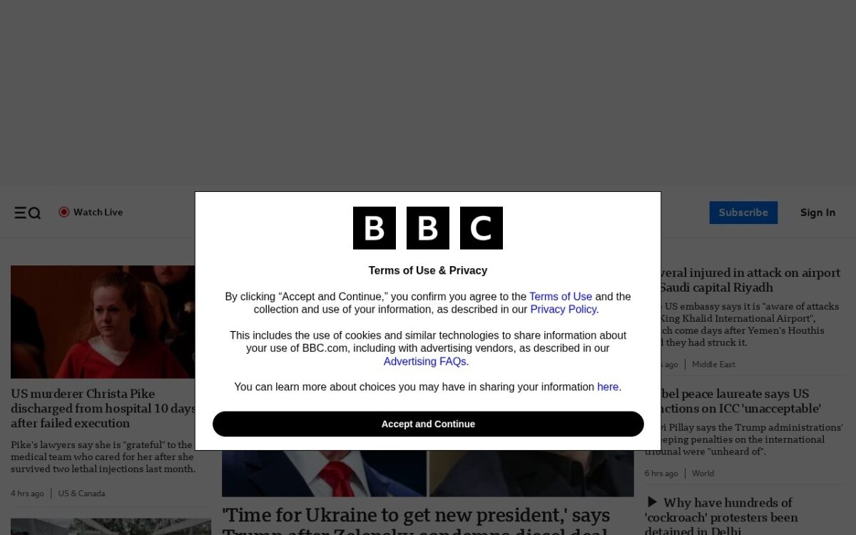 BBC – News, TV, Radio & Entertainment