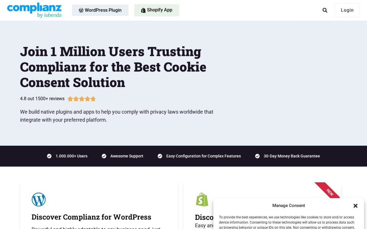 Complianz – Privacy & Cookie Consent for WordPress