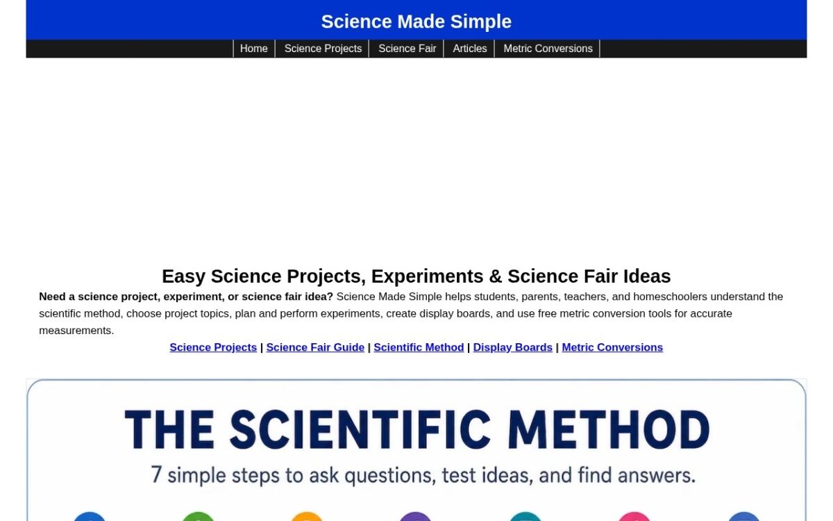 Science Made Simple – Science Learning & Experiments