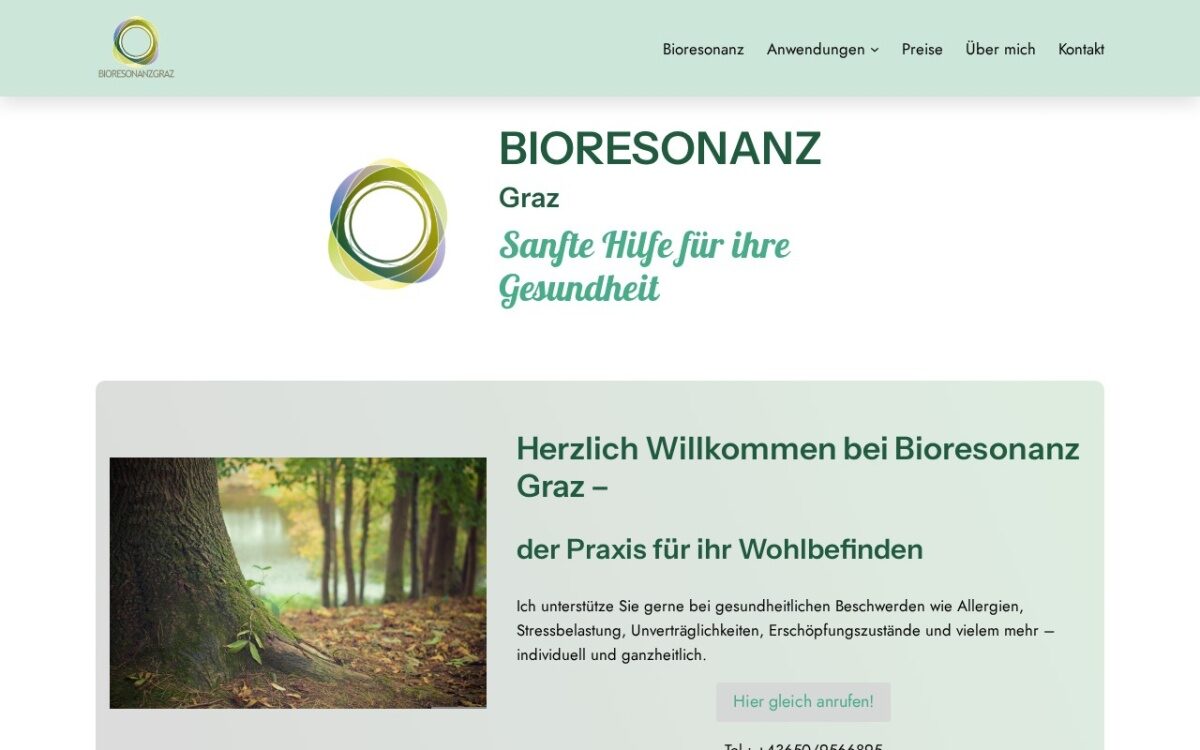Bioresonanz Graz – Anwendungen & Beratung