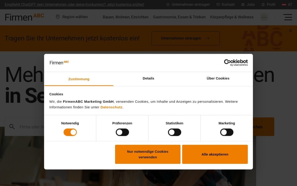 FirmenABC – Firmen und Dienstleister finden