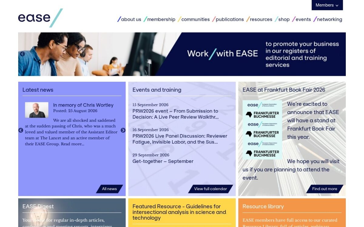 European Association of Science Editors – EASE
