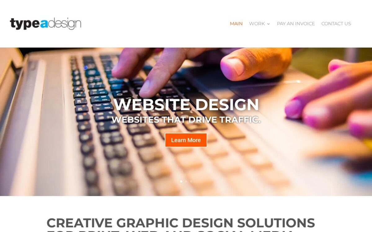 Type A Design – Graphic, Web & Brand Design