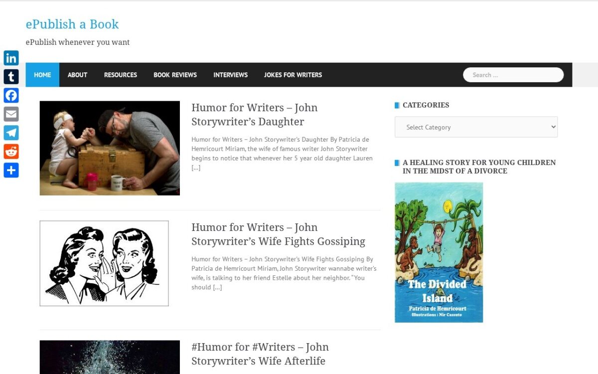 ePublish a Book – Self-Publishing & Writing Resources