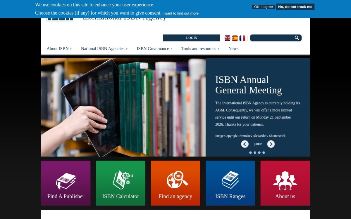 International ISBN Agency – Global ISBN Authority