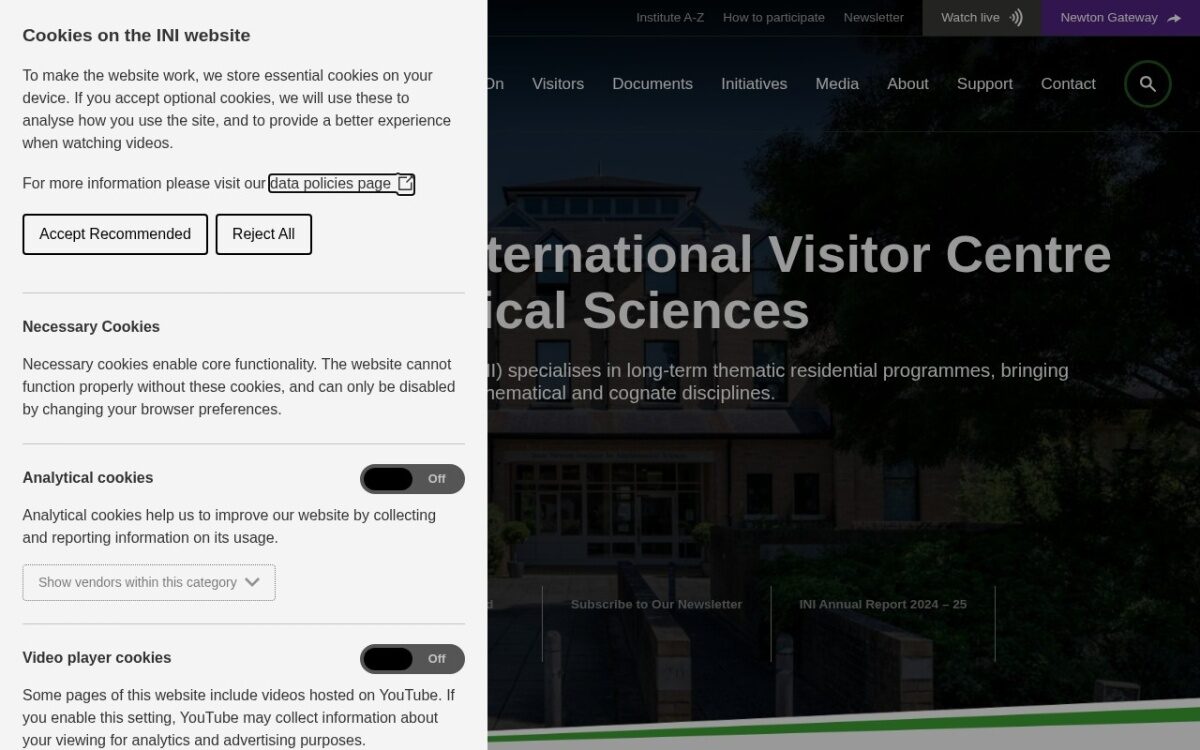 Website about Science & Research