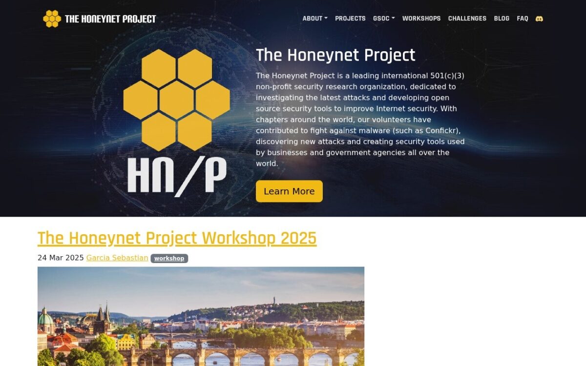 The Honeynet Project – Cybersecurity Research & Open Source Security