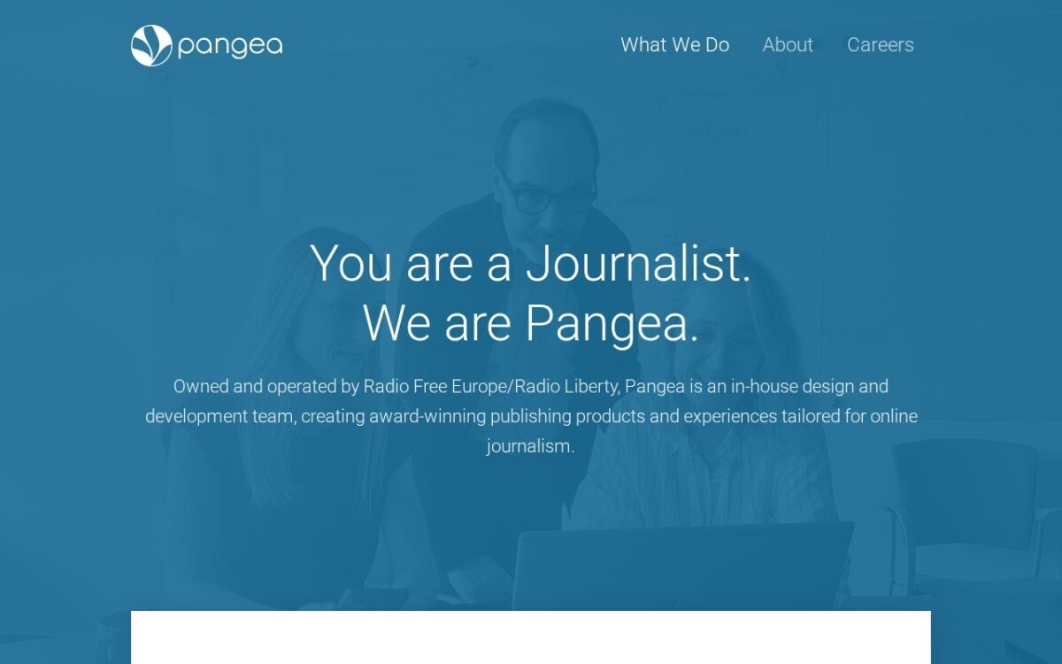 Pangea – CMS & Publishing Platform for Online Journalism