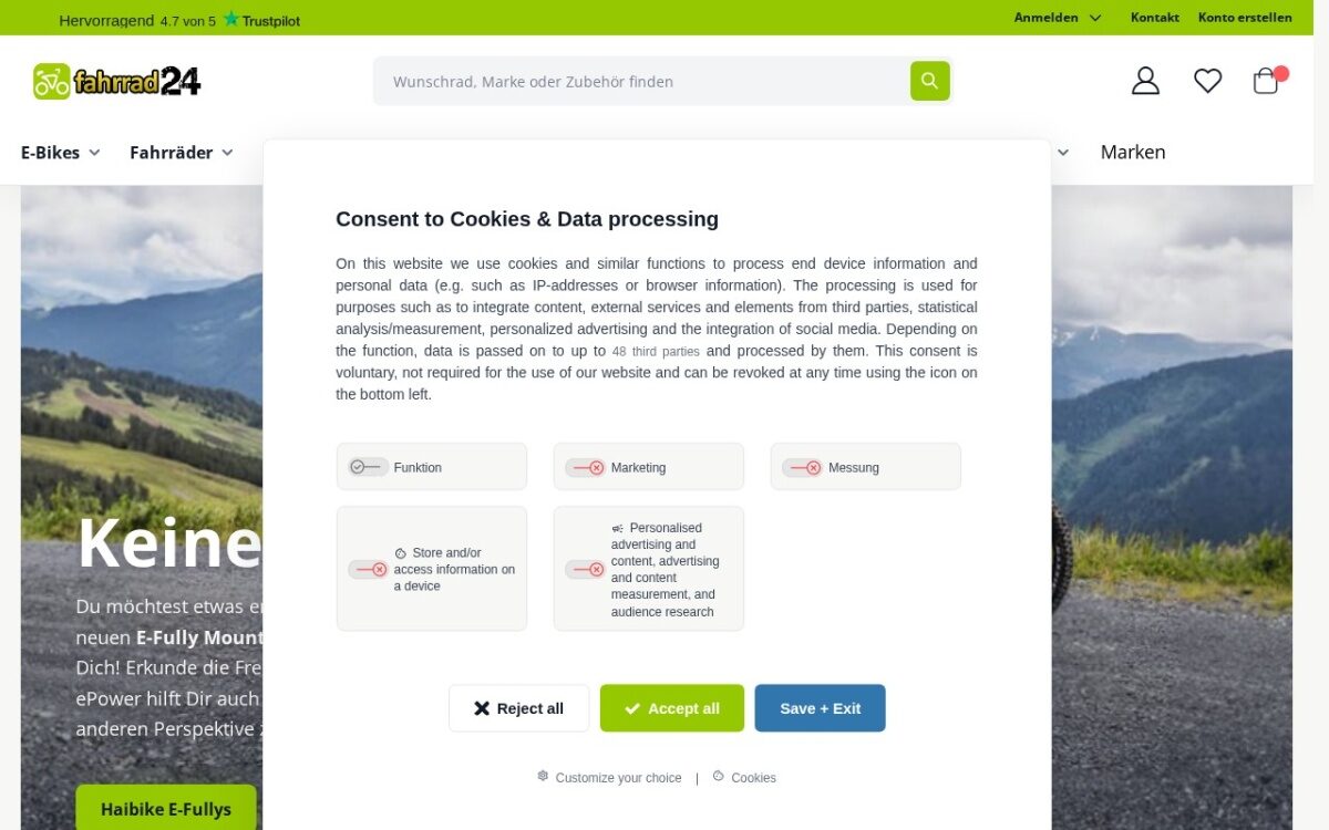 Fahrrad24 – Onlineshop für Fahrräder, Fahrradbekleidung und Fahrradzubehör