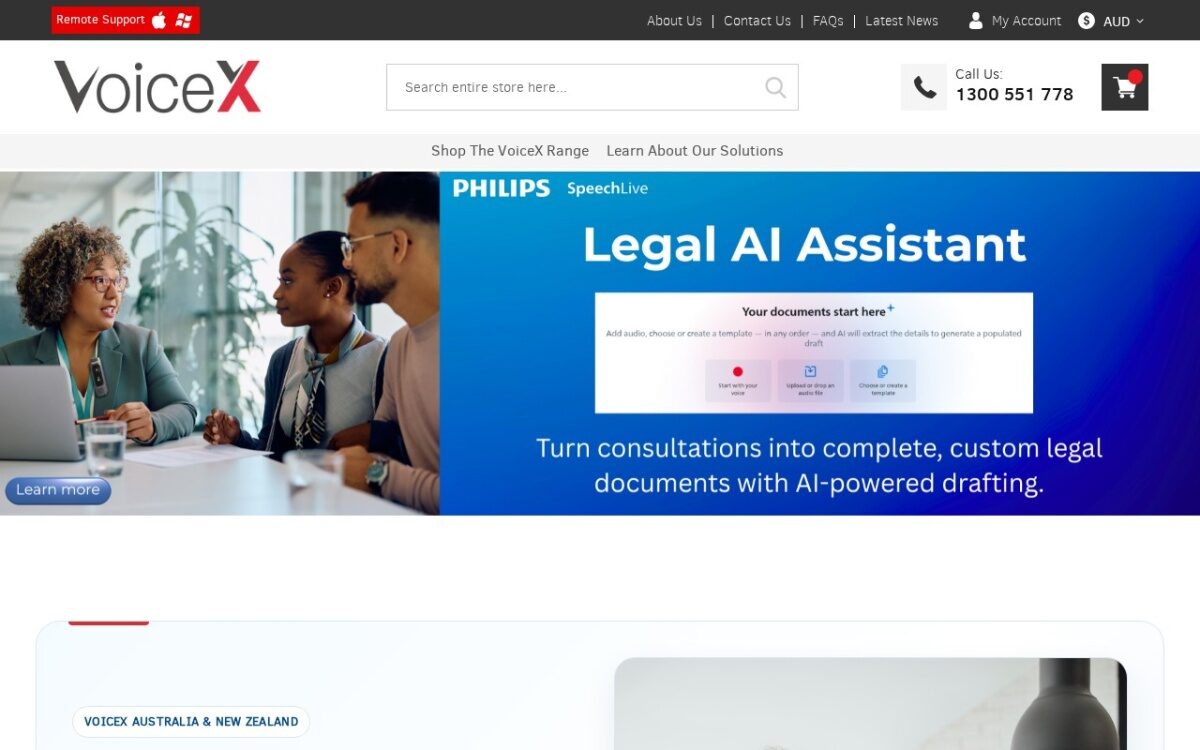 Website about Speech Recognition & Transcription