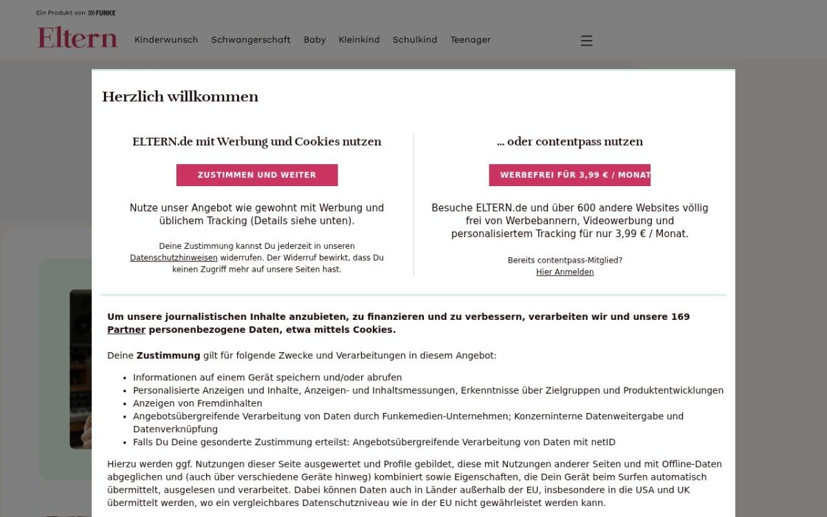 ELTERN – Familienwissen von Schwangerschaft bis Teenagerzeit