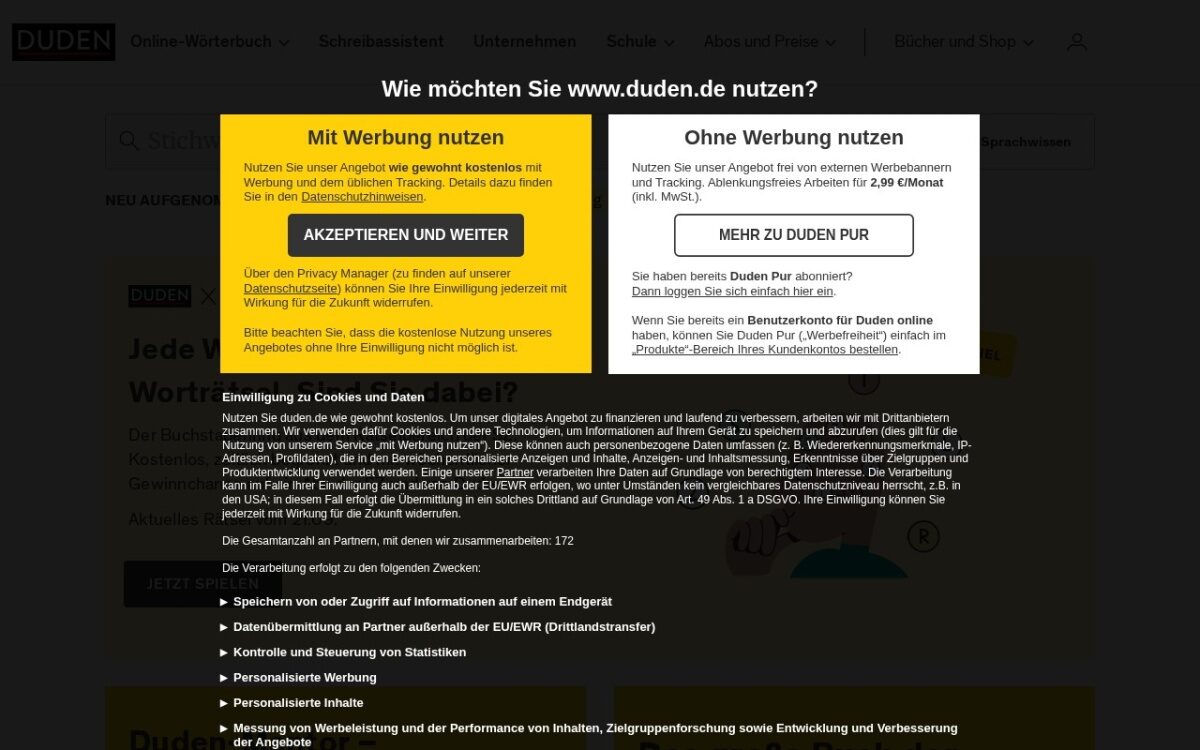 Duden – Wörterbuch, Rechtschreibung & deutsche Sprache