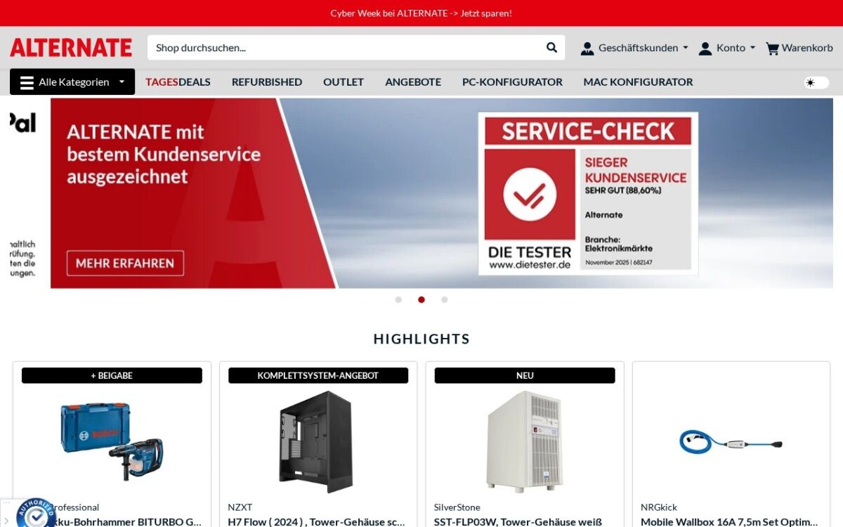 ALTERNATE – Elektronik, Computer und Technik online kaufen